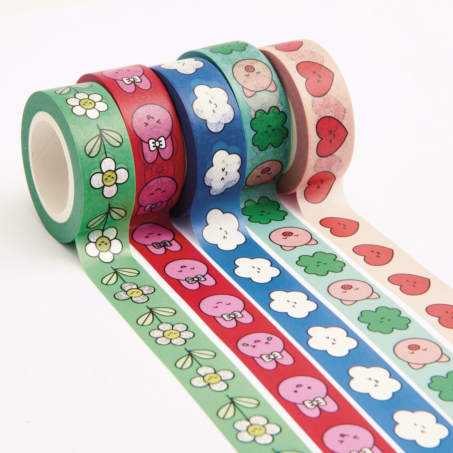 Set de 5 masking tape - Chingu — Rico design , Lyon