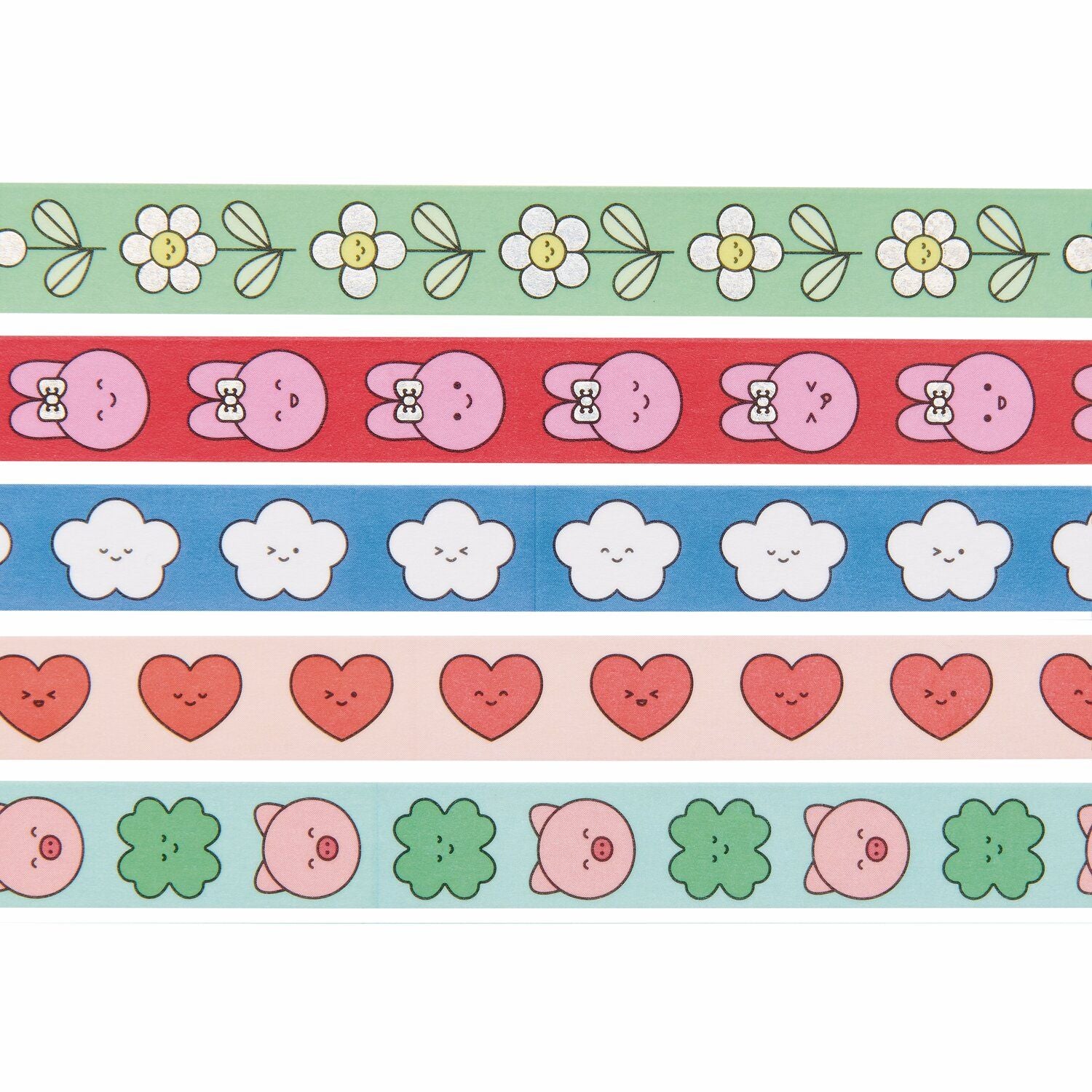 Set de 5 masking tape - Chingu — Rico design , Lyon