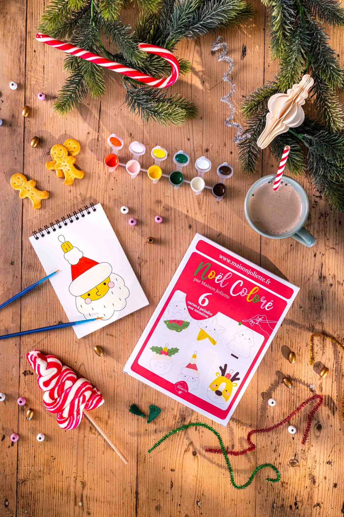 Peinture aux numéros - Noël coloré