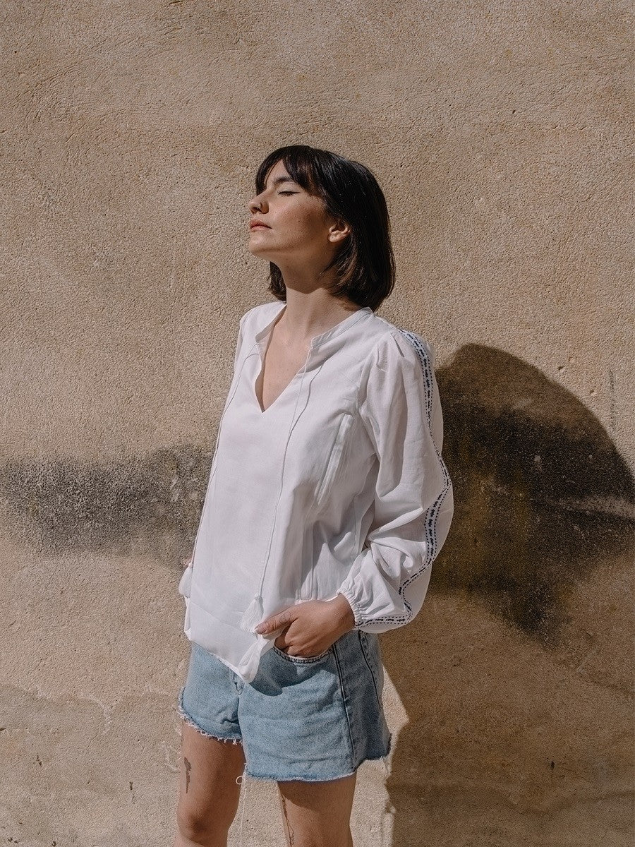 Blouse d'allaitement Pompon Taille L — Tajinebanane , Lyon