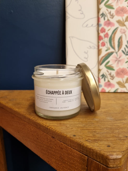Bougie Echappée à deux - 200g — Candlebox , Lyon