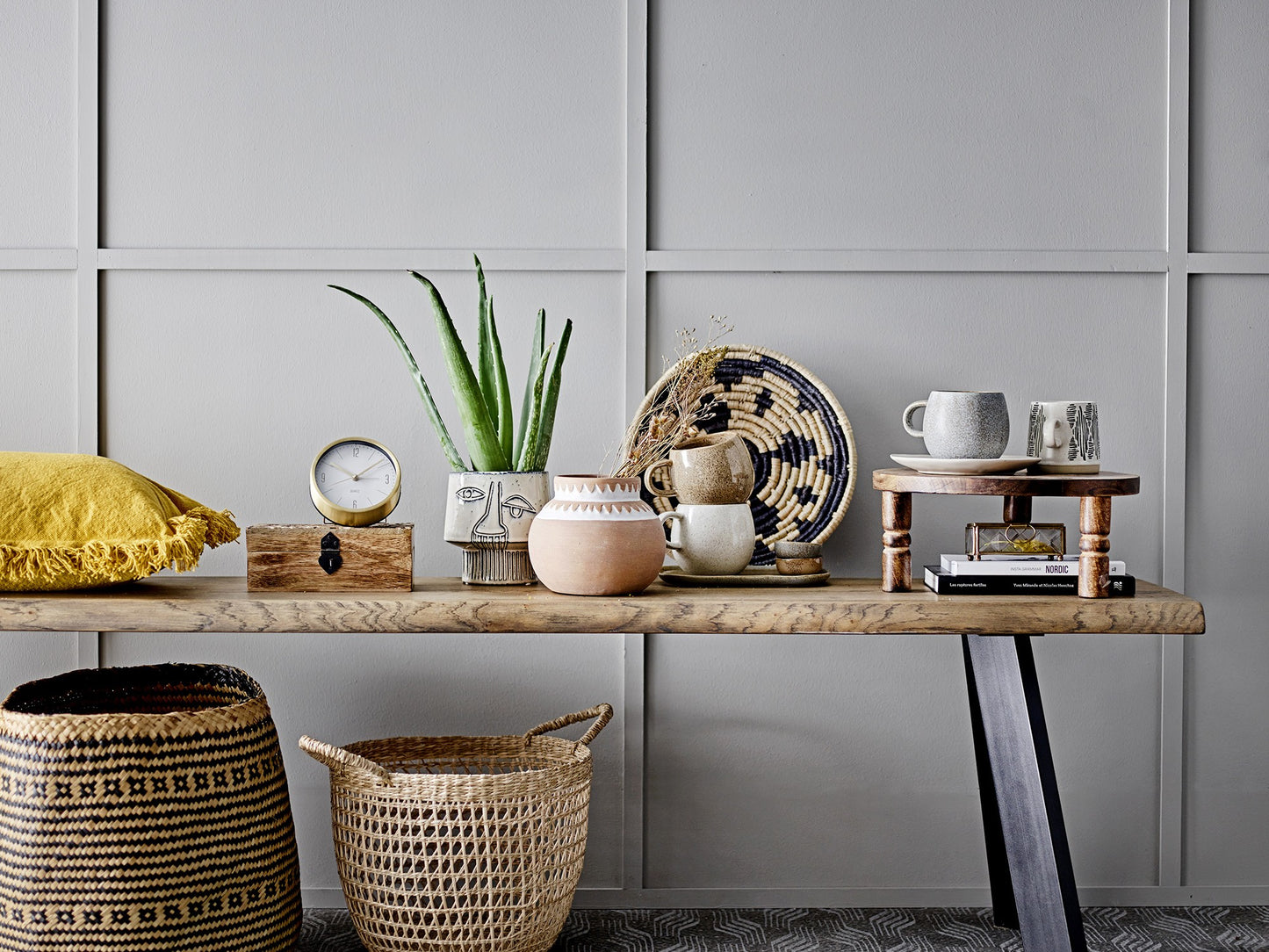 Mug rond en terre cuite Addison brun — Bloomingville , Lyon