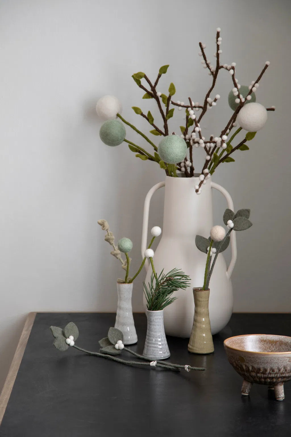 Fleur blanche - 2 cm — En Gry & Sif , Lyon