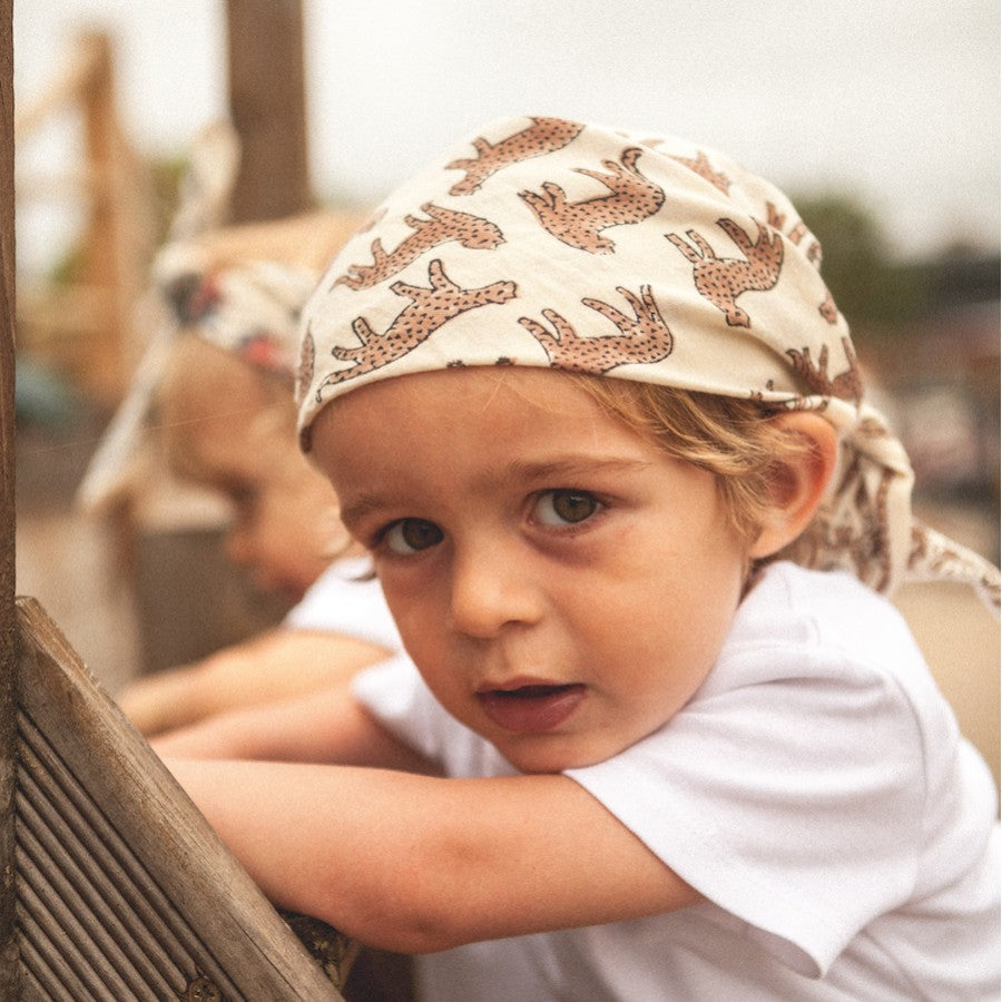 Small foulard Bengale - Latte
