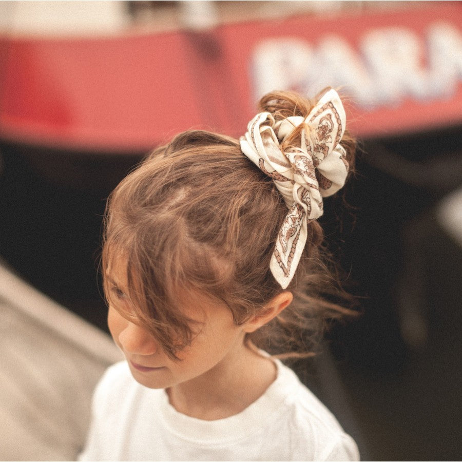 Small foulard Bengale - Latte