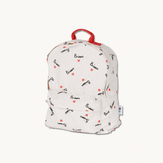 Petit sac-à-dos Bisou rouge