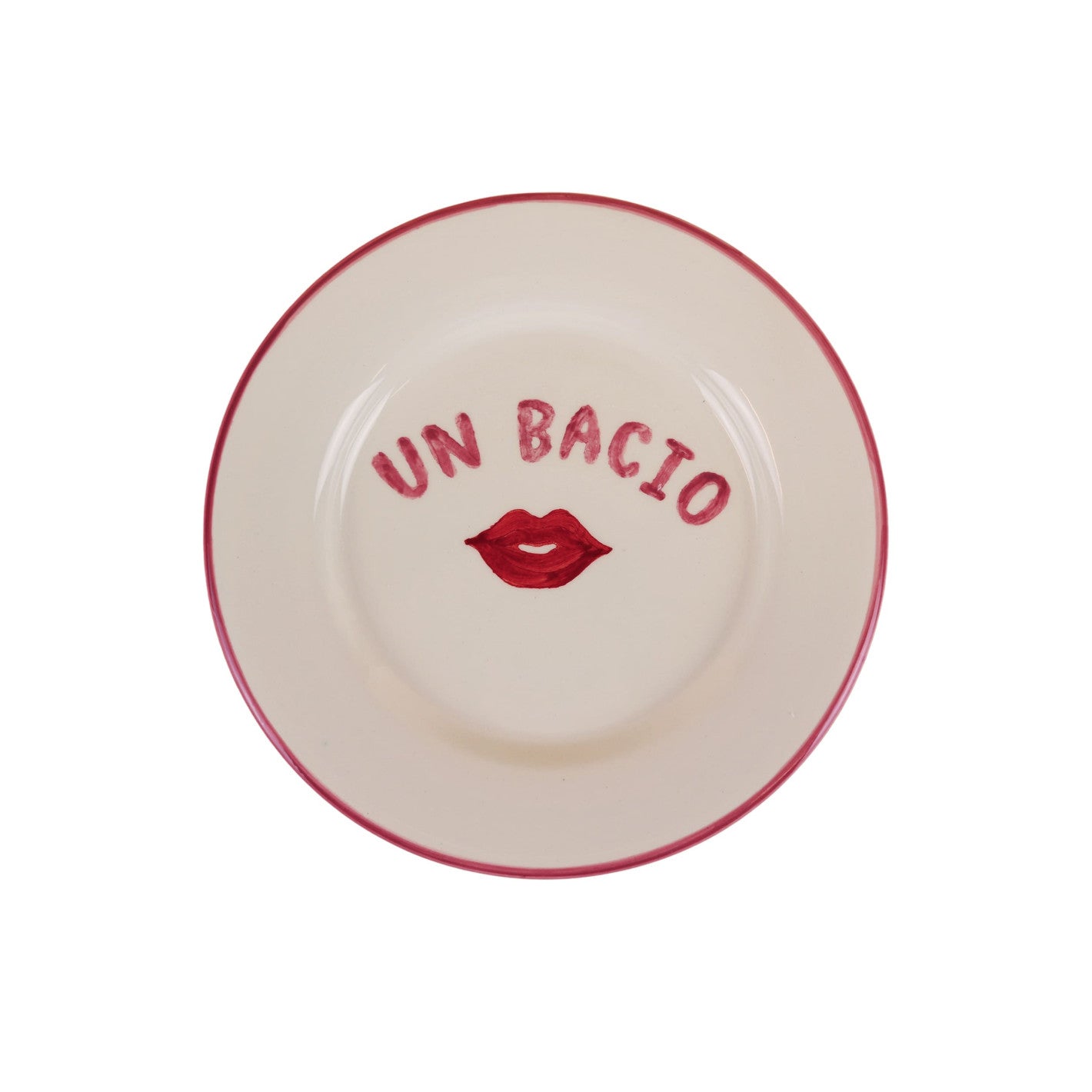 Assiette Dolce farniente 22cm - Un bacio