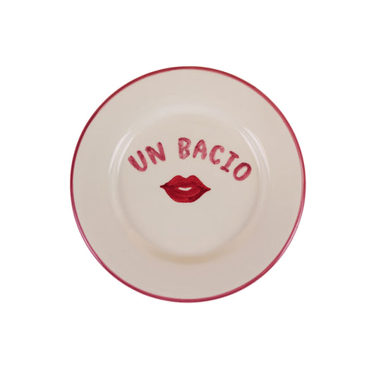Assiette Dolce farniente 22cm - Un bacio