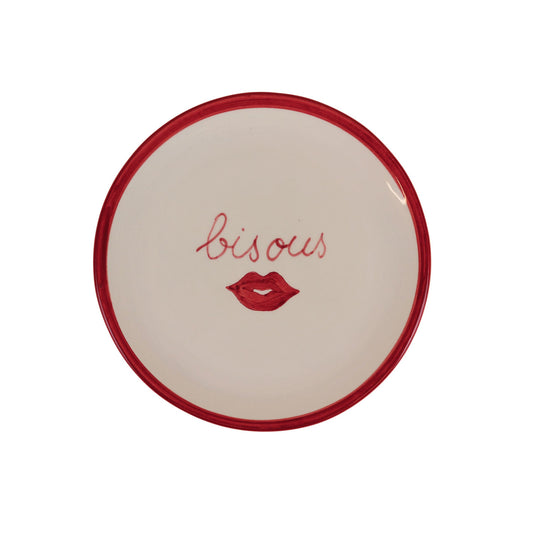 Assiette Paris pâtisserie - Bisous