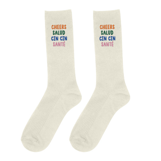 Chaussettes Cheers salud cin cin santé - Taille 36/40
