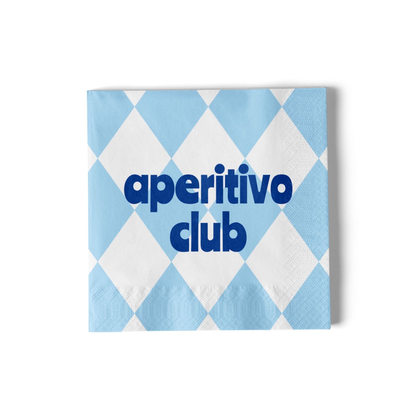 Pack de 20 serviettes en papier - Aperitivo club