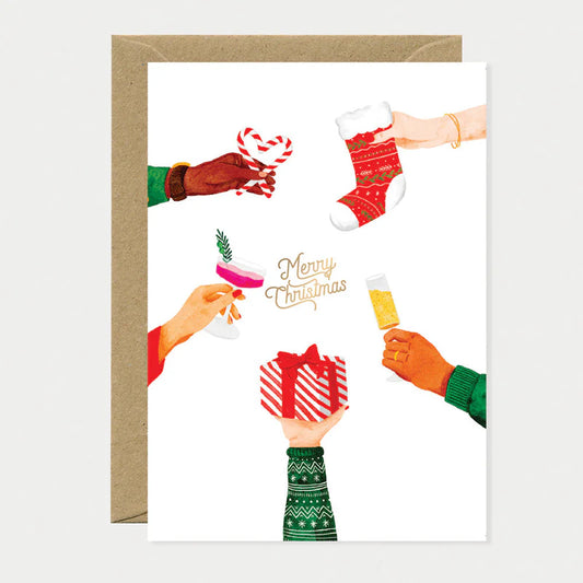 Carte Merry christmas cheers
