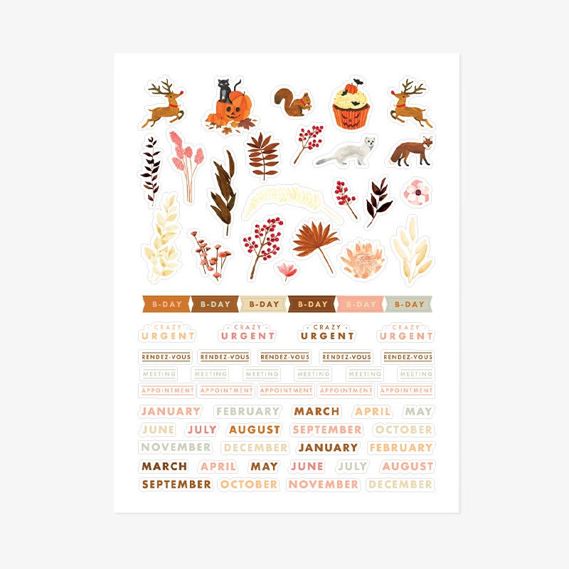 Feuilles de stickers Women's world