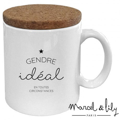 Mug avec couvercle Gendre idéal