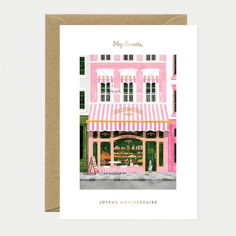 Carte Birthday bakery