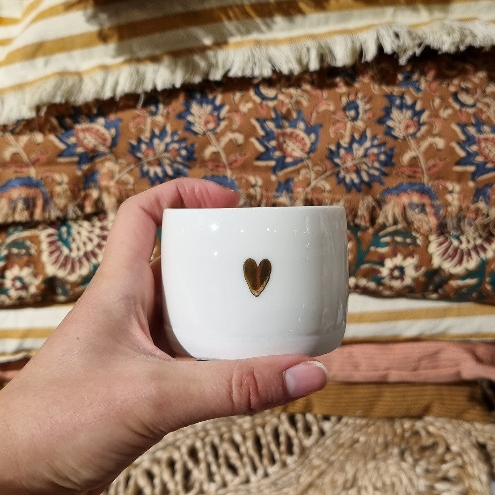 Luminion Coeur réhaussé à l'or — Picotti Picotta , Lyon