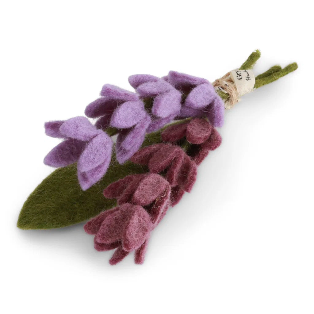 Petit bouquet de lavande avec feuille