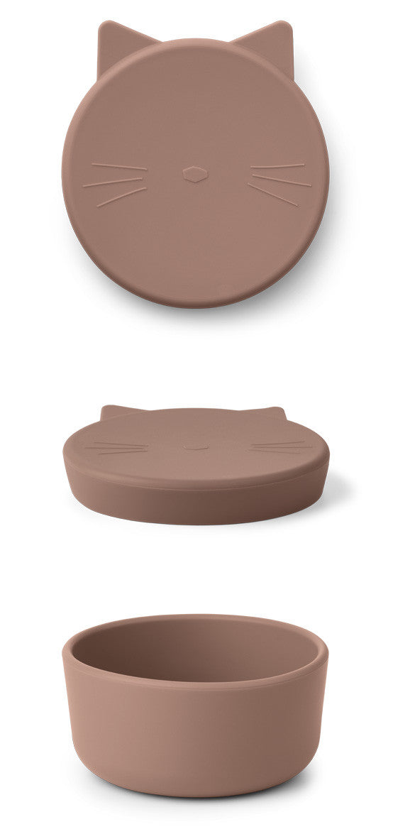 Cornelius snack box - Cat dark rose — Liewood , Lyon