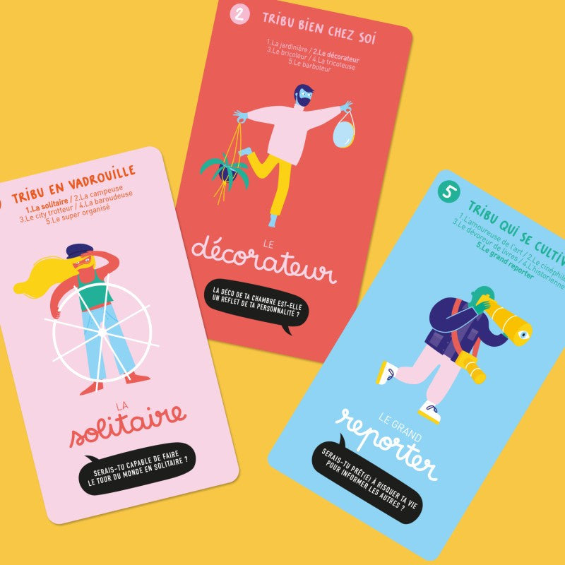 Jeu des 7 familles - Super tribus