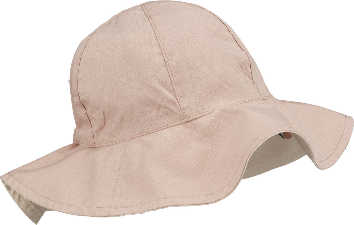 Chapeau réversible Peach - 3/6mois