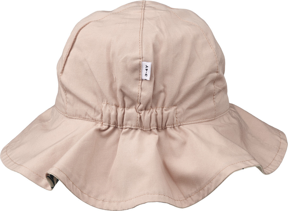 Chapeau réversible Peach - 3/6mois