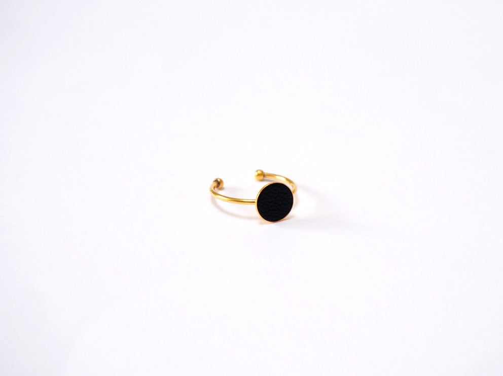 Bague Gallica - Noir