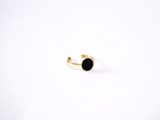 Bague Gallica - Noir