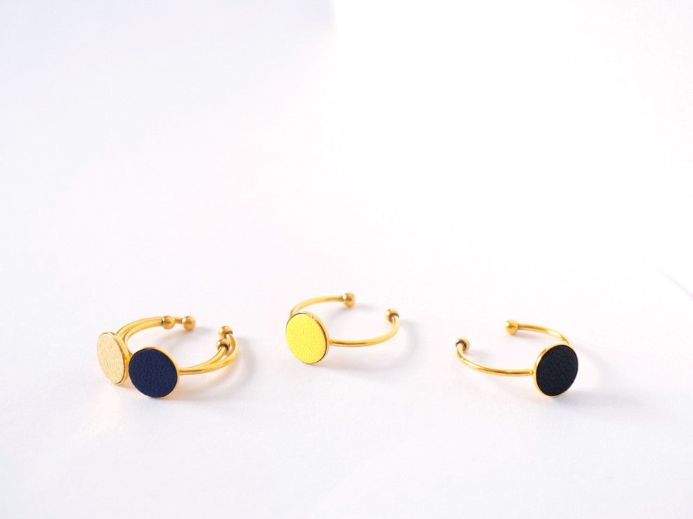 Bague Gallica - Noir