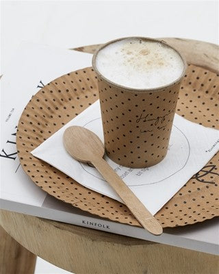 Assiettes en carton Bon appétit", par 8"