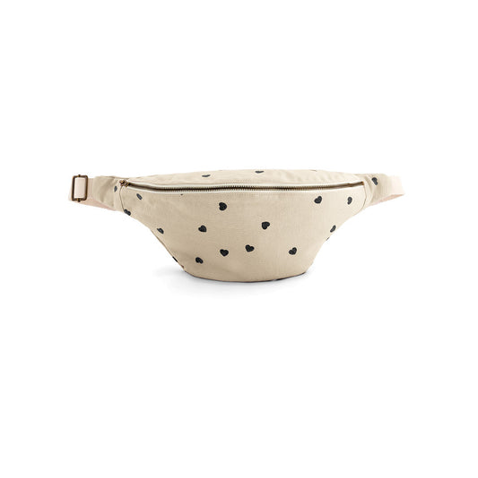 Sac banane coeurs - sable