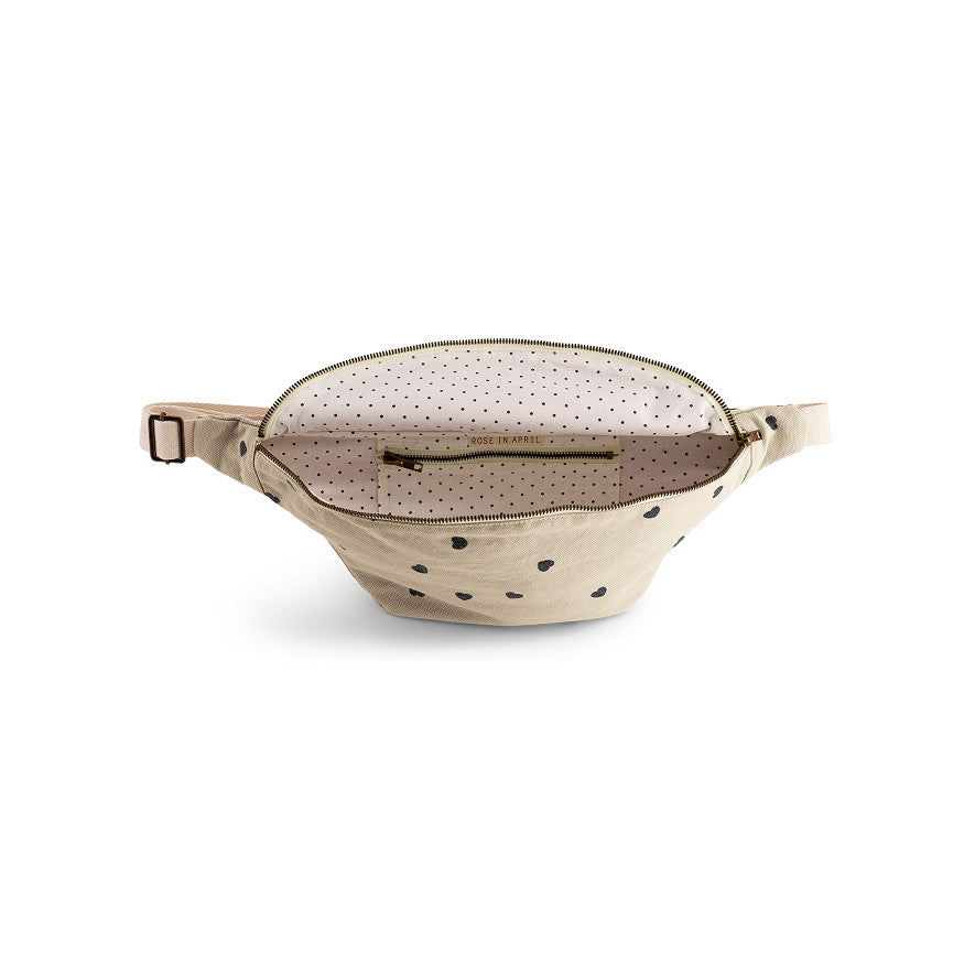 Sac banane coeurs - sable — Rose in April , Lyon