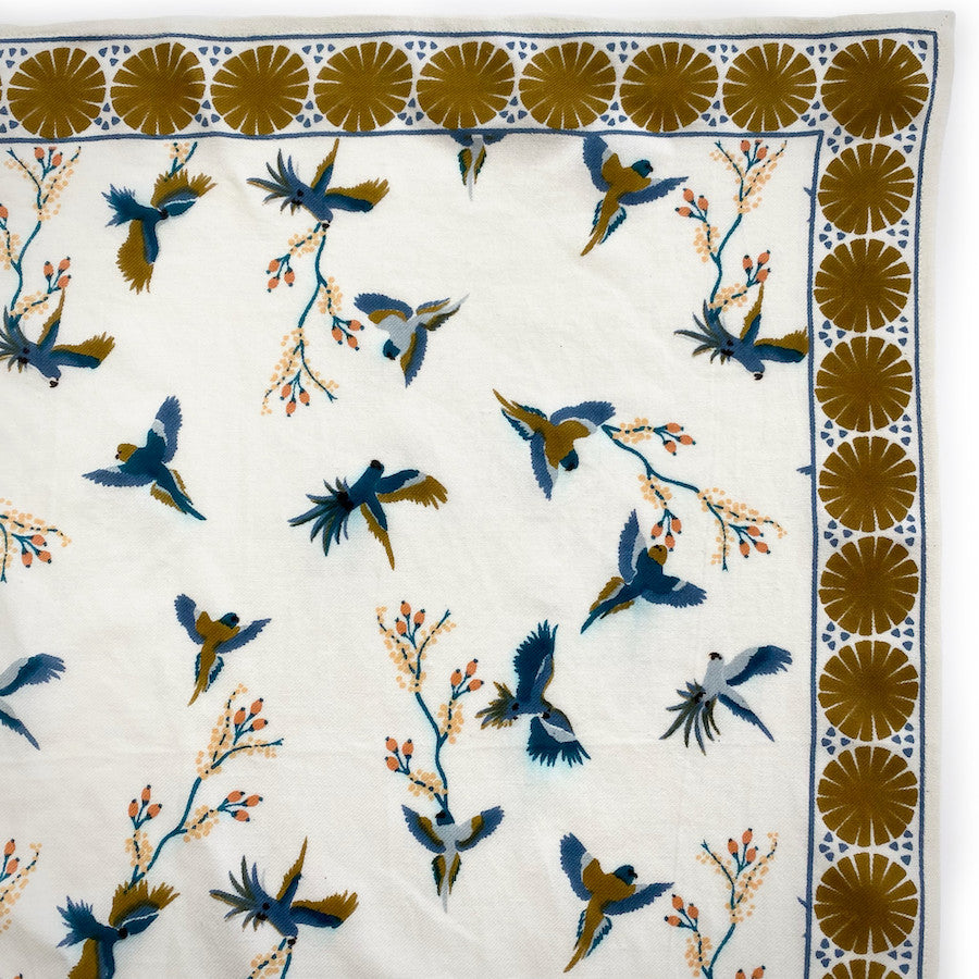 Small foulard Cerisier - Fleur de vanille — Apaches collections , Lyon