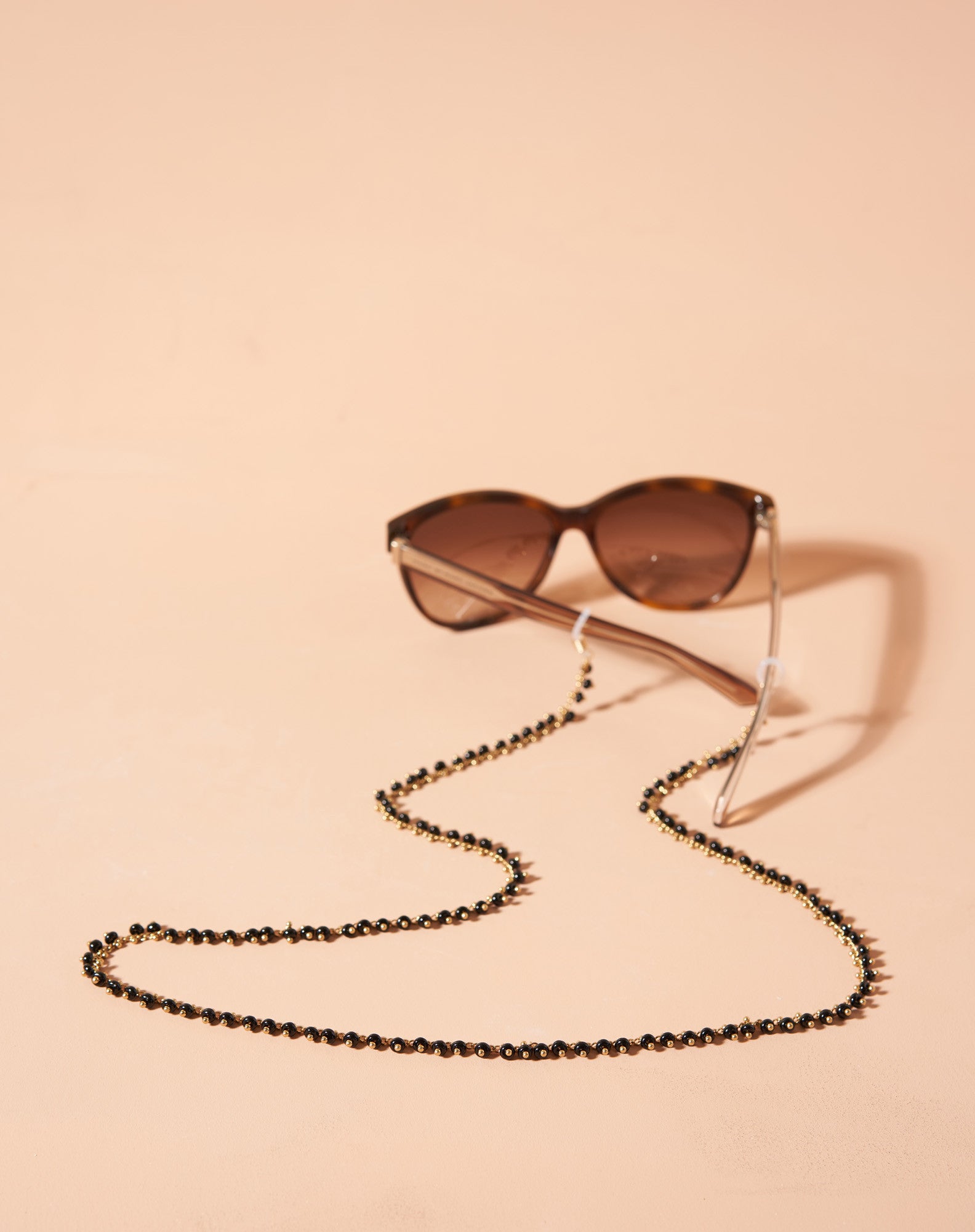 Chaîne de lunettes Sissi - Noir