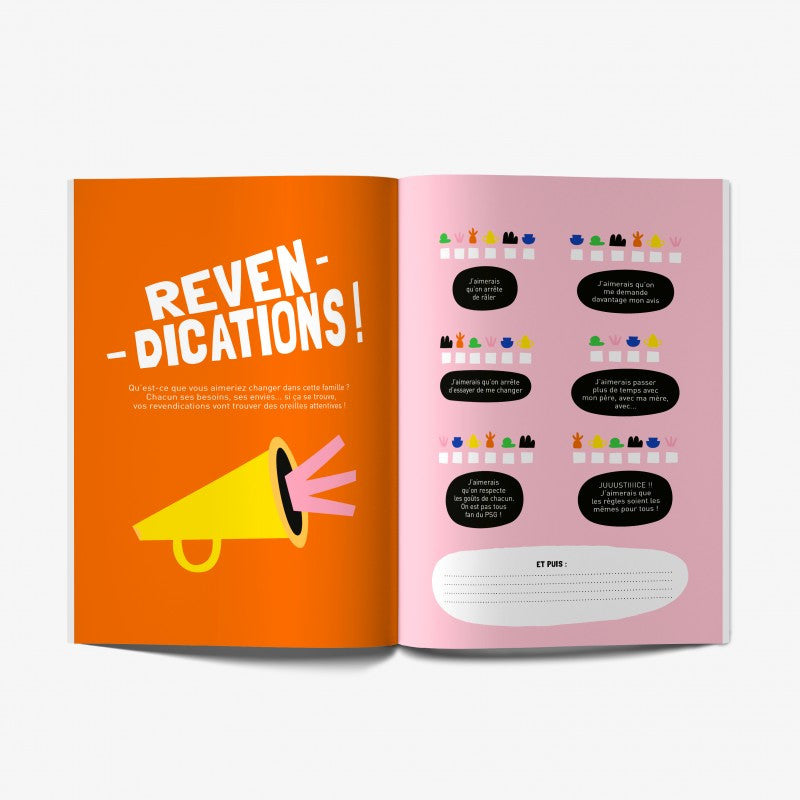 Cahier Ma tribu recomposée