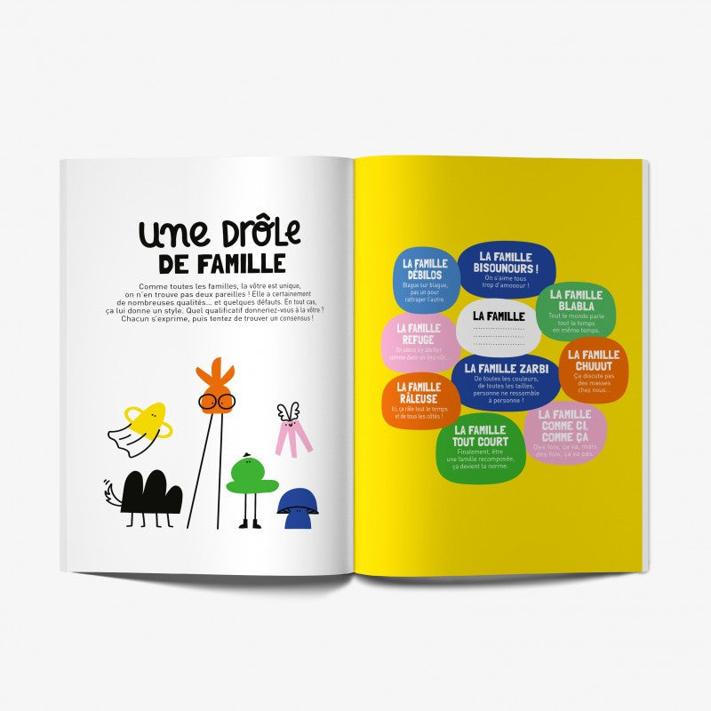 Cahier Ma tribu recomposée