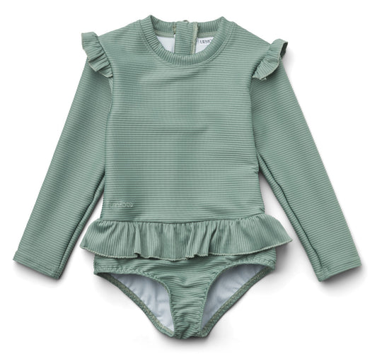 Maillot de bain à manches 3/9 mois - Peppermint