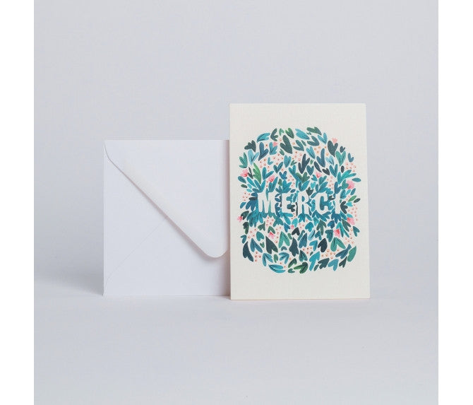 Carte Feuillages merci — Season Paper , Lyon