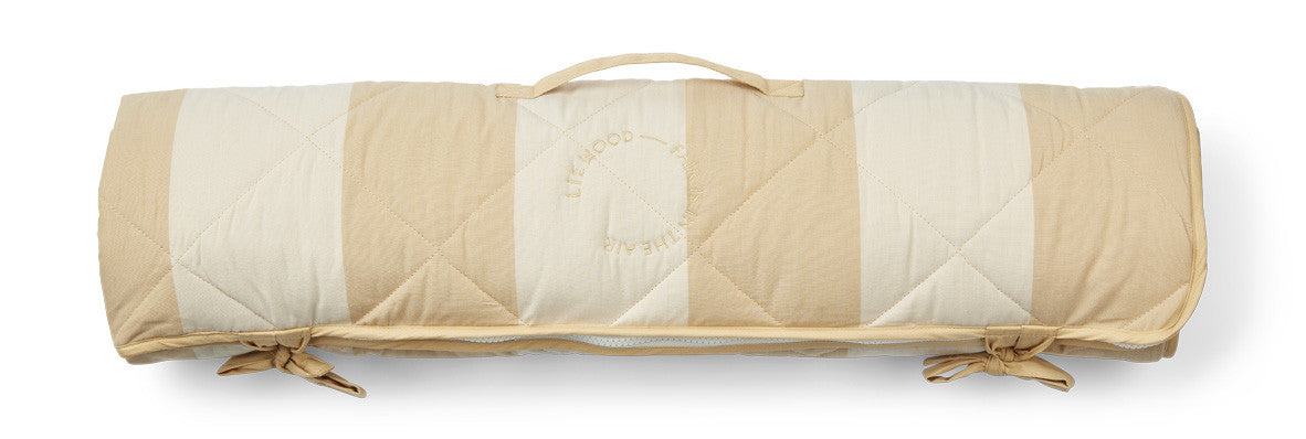 Duvet Aurora - rayures sandy