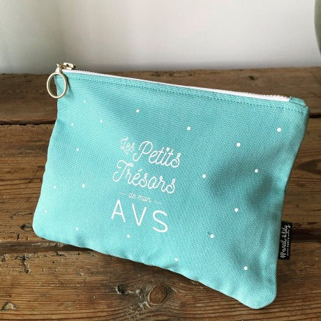 Trousse Turquoise - Les petits trésors de mon AVS — Marcel & Lily , Lyon