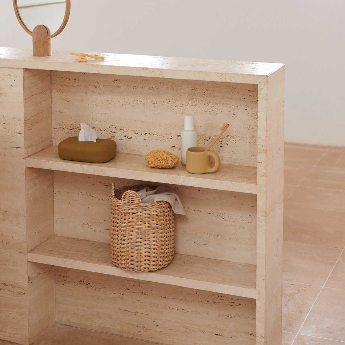 Panier de rangement Inger - Naturel