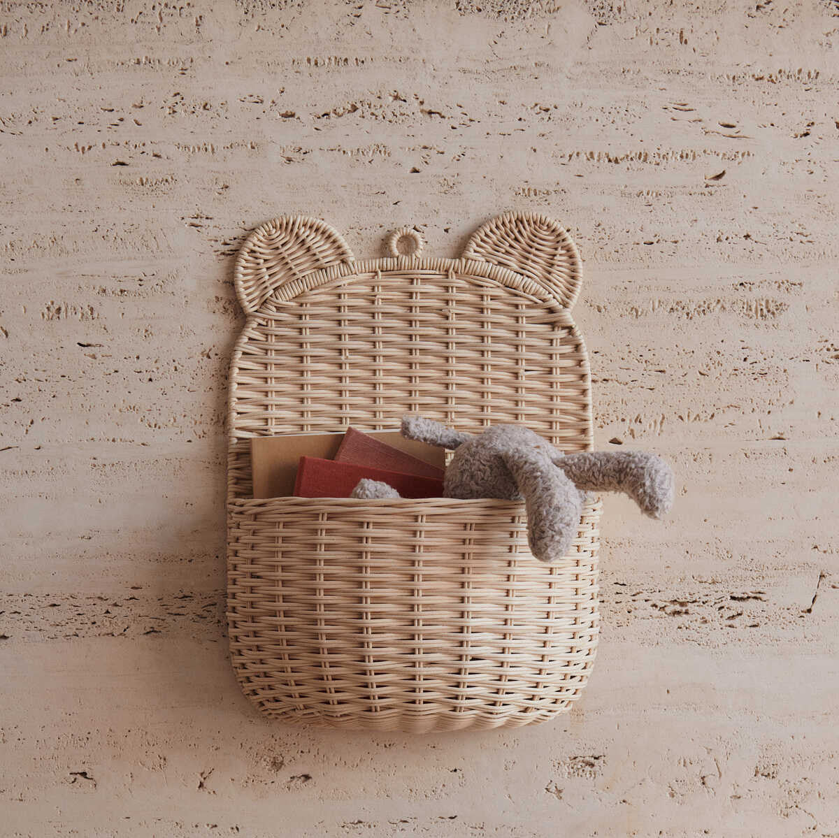 Panier mural Iben - Naturel