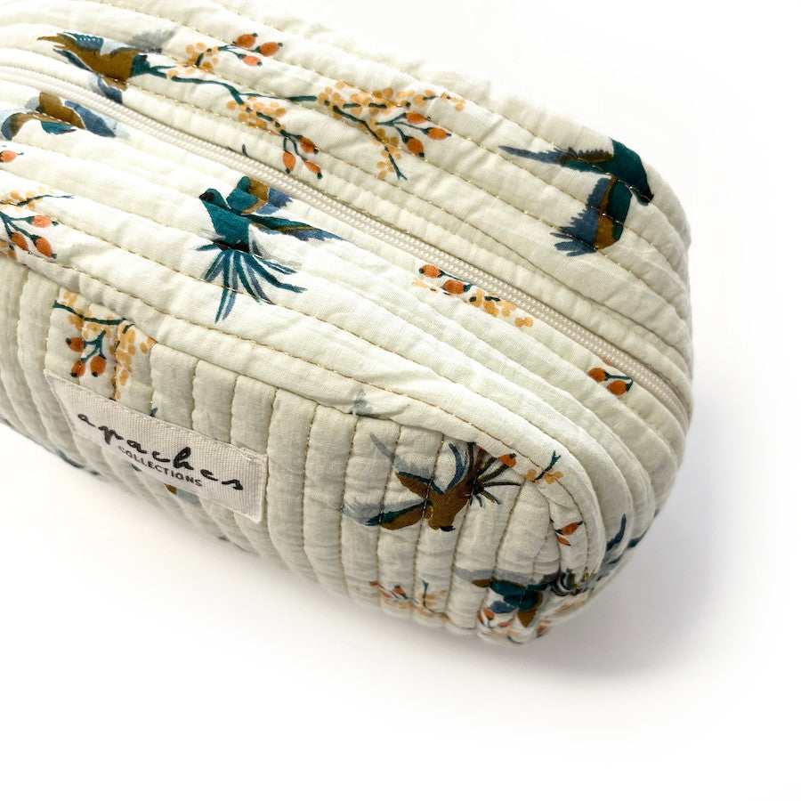 Petite trousse Gaya - Cerisier Vanille — Apaches collections , Lyon