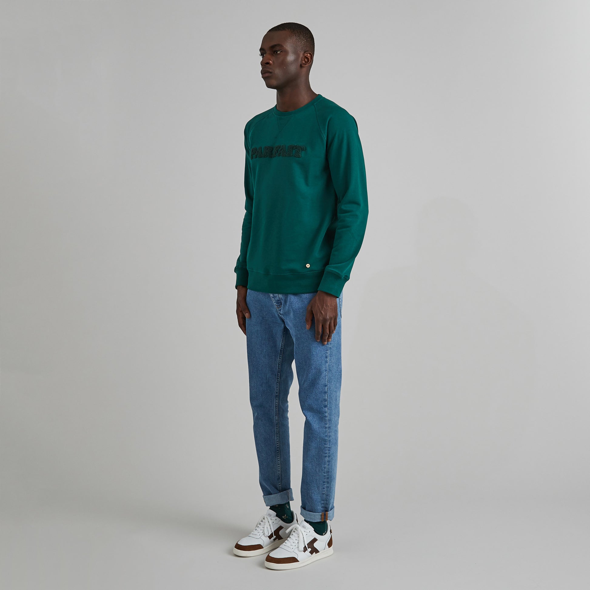 Sweat Parfait Green - Taille S — Faguo , Lyon