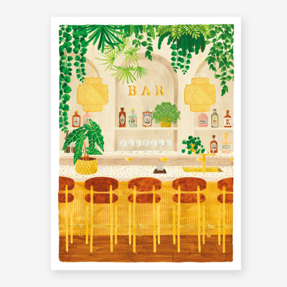 Affiche medium - Bar — All the ways to say , Lyon