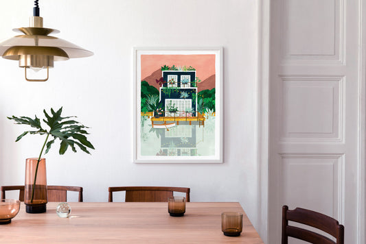 Affiche large - Cabine