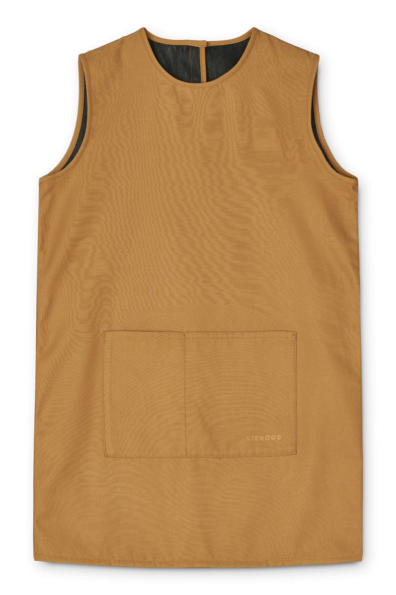 Tablier long Alaia Golden caramel - 5/8ans