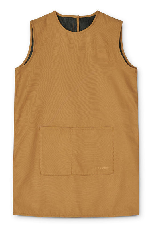 Tablier long Alaia Golden caramel - 5/8ans