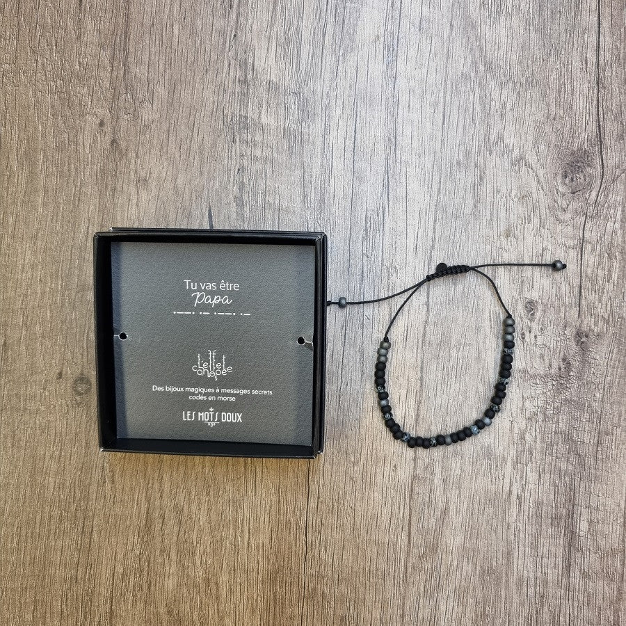 Bracelet tu vas être papa — Les mots doux , Lyon