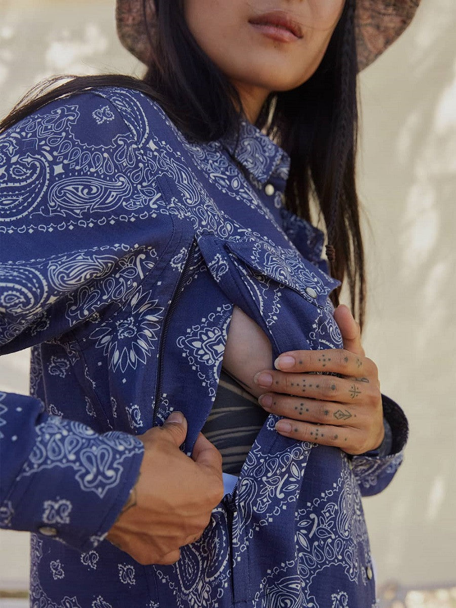 Chemise d'allaitement Bandana - Taille M — Tajinebanane , Lyon