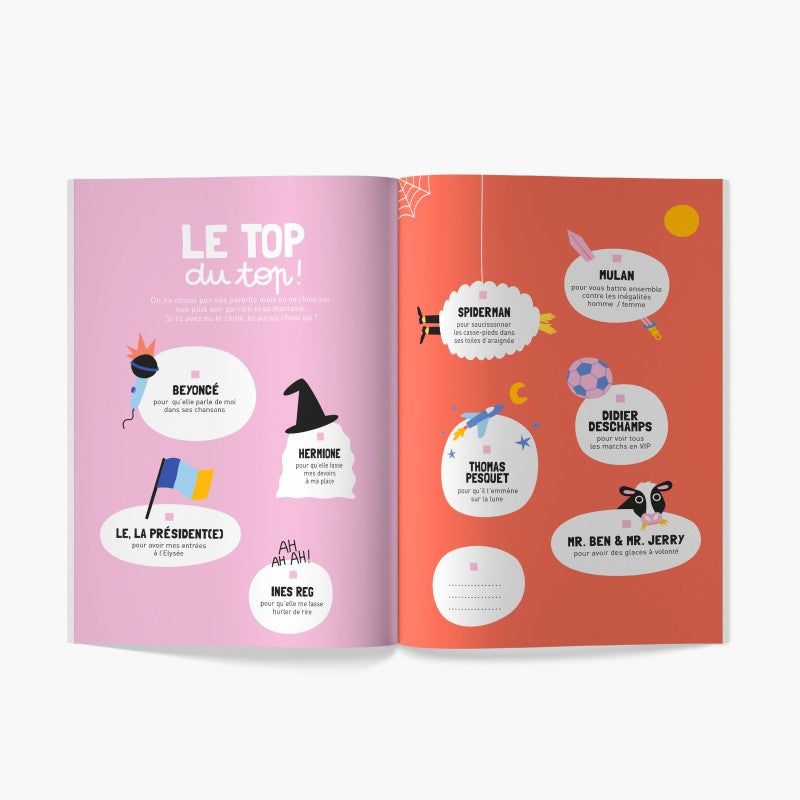 Cahier Mon parrain, ma marraine à moi